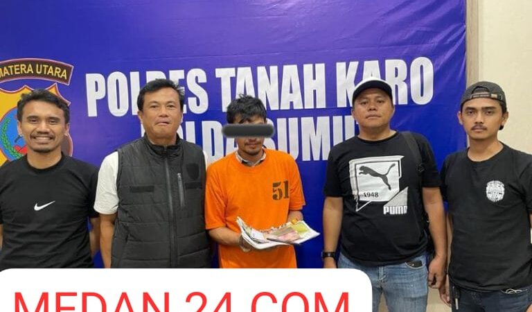 Satuan Unit Reskrim Polres Tanah Karo Tangkap Pelaku Judi Togel Desa Mardinding Kecamatan Mardingding Kabupaten Karo