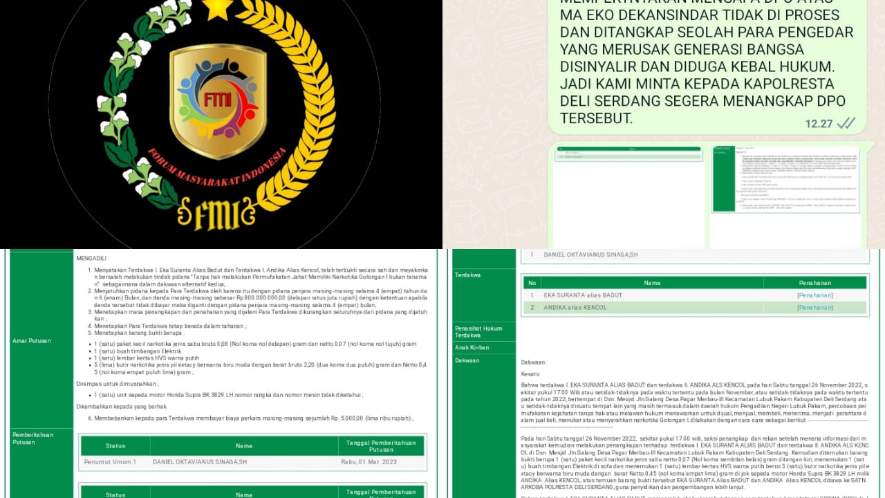 Diduga DPO Kasus Narkoba Polresta Deli Serdang Peti Kemaskan Selama Setahun “Adaapa”