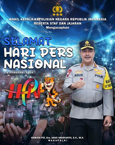 Wakapolri: Hasil Jurnalistik yang Diproduksi Secara Legal dari Perusahaan Pers Legal Tak Dapat Dibawa ke Ranah Pidana